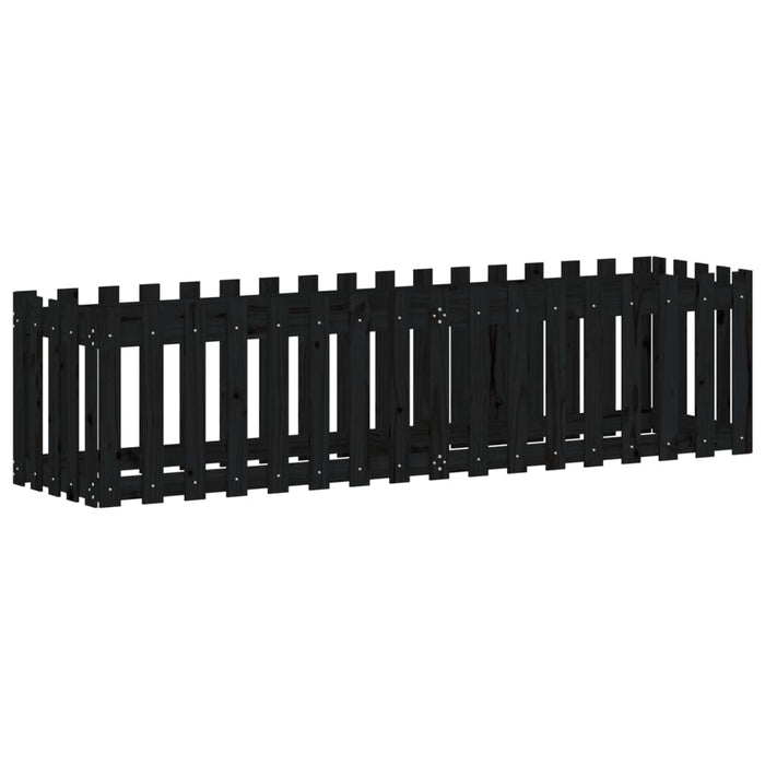 Pat înălțat grădină design gard 200x50x50 cm lemn impregnat pin - WALTI WALTI