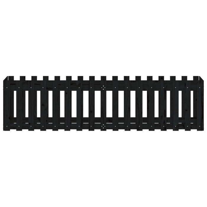 Pat înălțat grădină design gard 200x50x50 cm lemn impregnat pin - WALTI WALTI