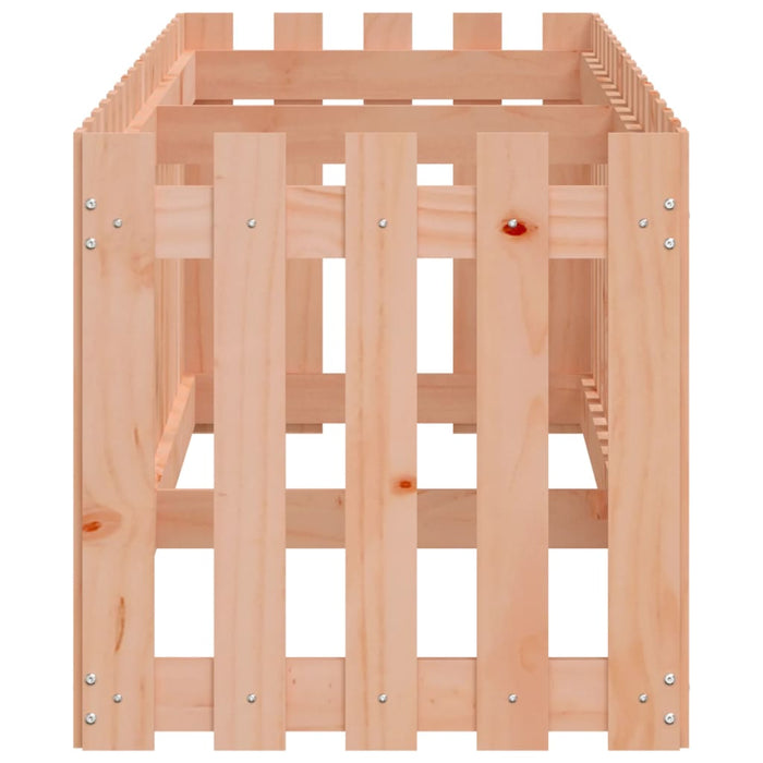 Pat înălțat grădină cu design gard 200x50x50 cm lemn douglas - WALTI WALTI
