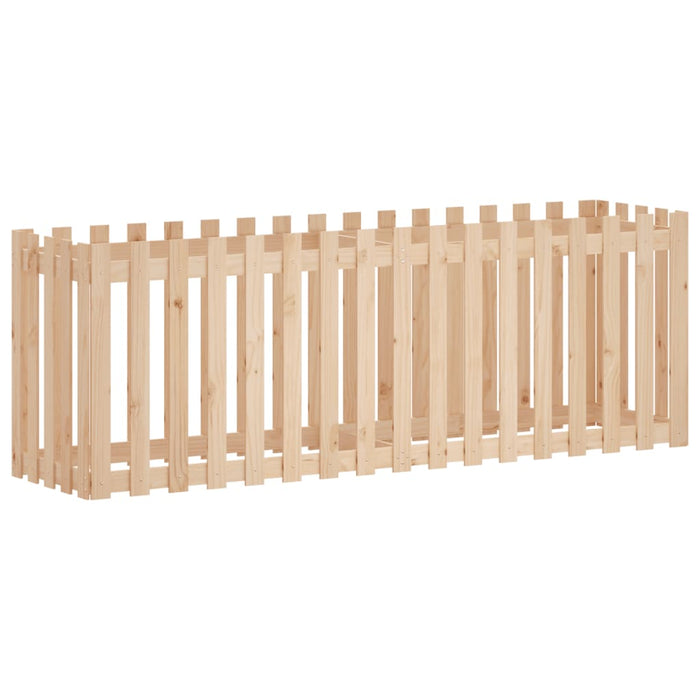 Pat înălțat grădină design gard 200x50x70 cm lemn impregnat pin - WALTI WALTI