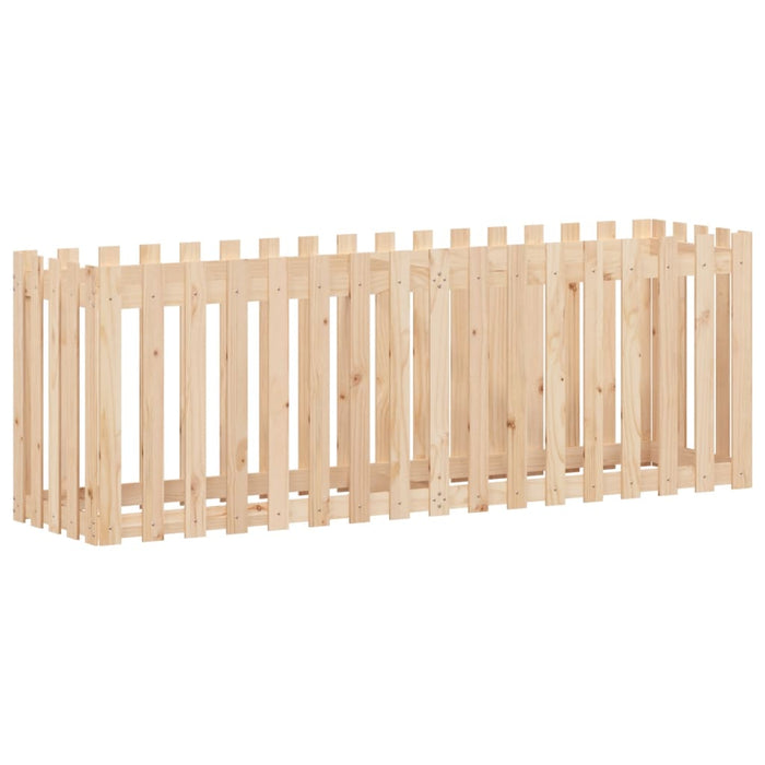 Pat înălțat grădină design gard 200x50x70 cm lemn impregnat pin - WALTI WALTI