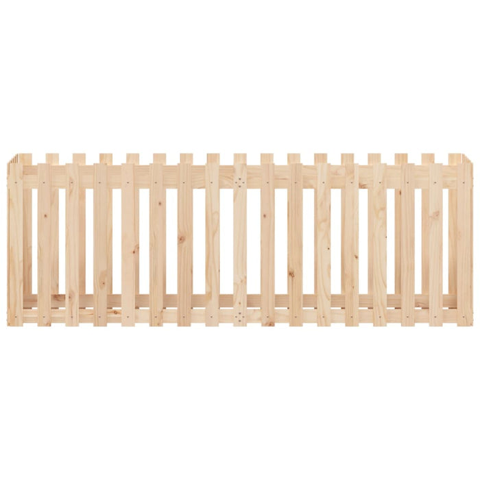 Pat înălțat grădină design gard 200x50x70 cm lemn impregnat pin - WALTI WALTI