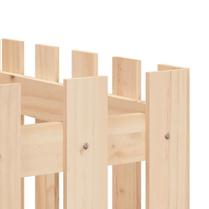Pat înălțat grădină design gard 200x50x70 cm lemn impregnat pin - WALTI WALTI
