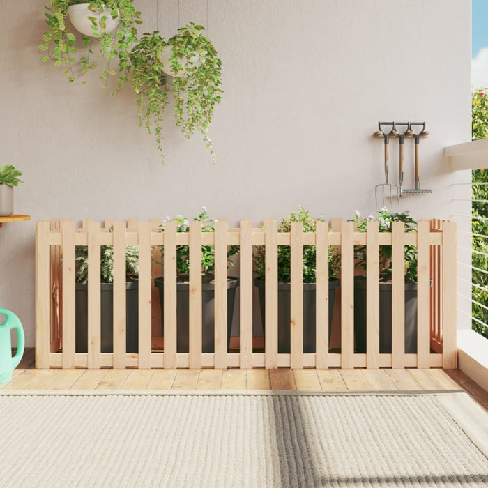 Pat înălțat grădină design gard 200x50x70 cm lemn impregnat pin - WALTI WALTI