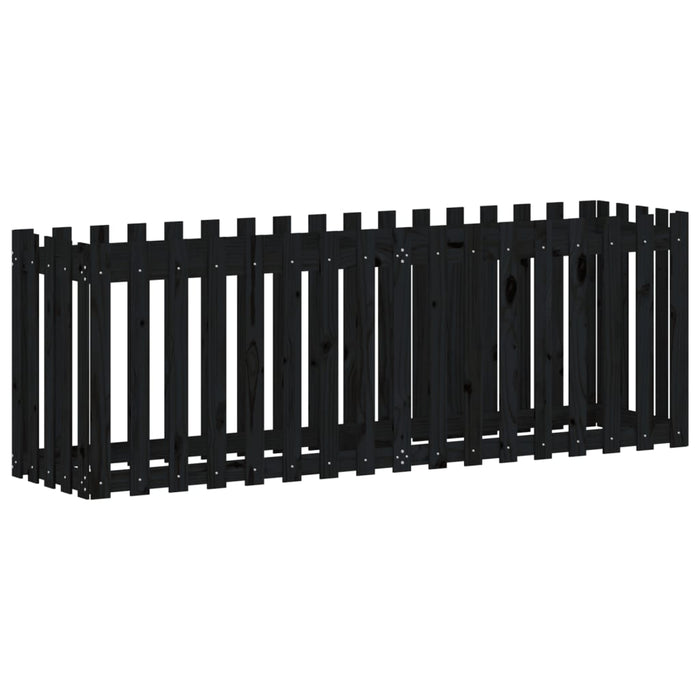 Pat înălțat grădină design gard 200x50x70 cm lemn impregnat pin - WALTI WALTI
