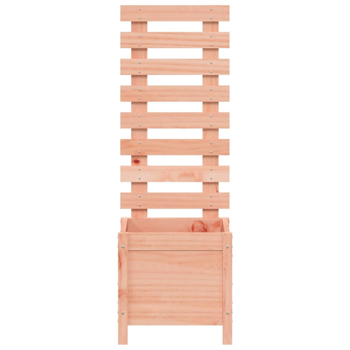 Jardinieră grădină cu raft, 39x39,5x114 cm, lemn masiv douglas - WALTI WALTI