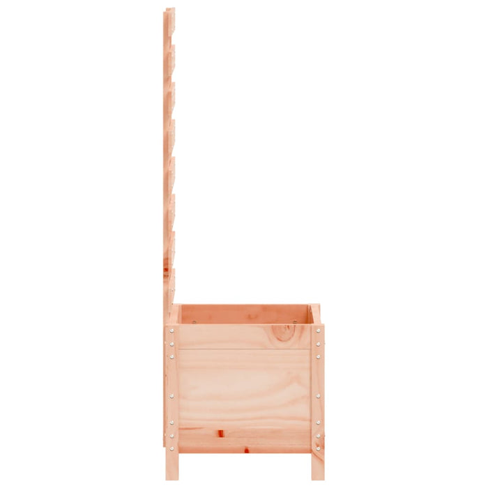 Jardinieră grădină cu raft, 39x39,5x114 cm, lemn masiv douglas - WALTI WALTI