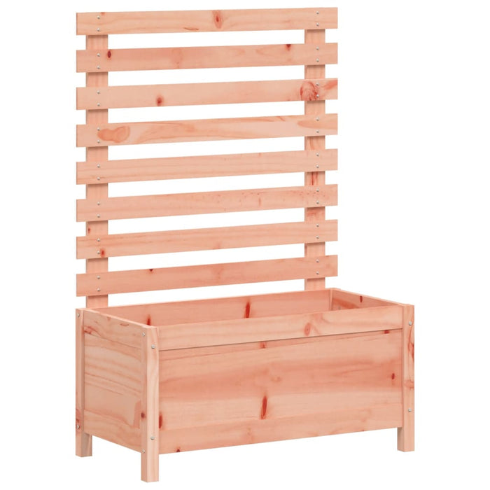 Jardinieră grădină cu raft, 79x39,5x114 cm, lemn masiv douglas - WALTI WALTI