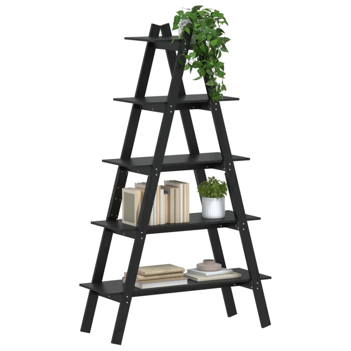 Raft cu 5 niveluri în formă de A 110x40x180,5 cm lemn masiv pin WALTI