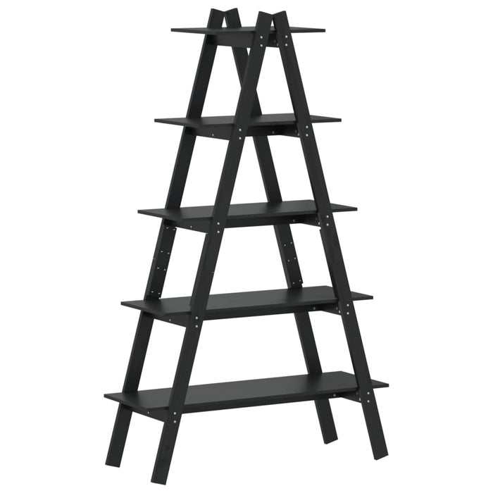 Raft cu 5 niveluri în formă de A 110x40x180,5 cm lemn masiv pin WALTI