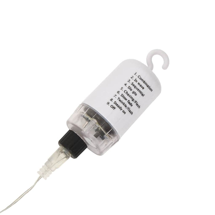 Lumini stelare de Crăciun 140 LED-uri, 4 buc., alb cald, 17 cm - WALTI WALTI