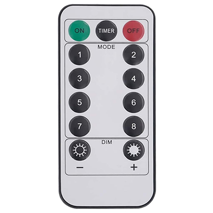Lumini stelare de Crăciun 140 LED-uri, 4 buc., alb cald, 17 cm - WALTI WALTI