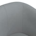 Fotoliu tip cuvă, gri deschis, material textil - WALTI WALTI