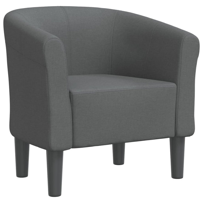Fotoliu tip cuvă, gri închis, material textil - WALTI WALTI