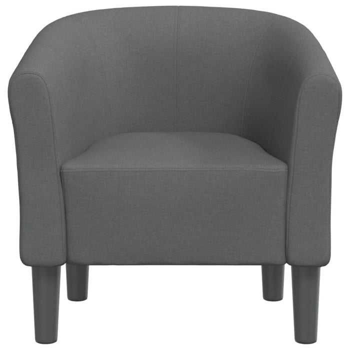 Fotoliu tip cuvă, gri închis, material textil - WALTI WALTI