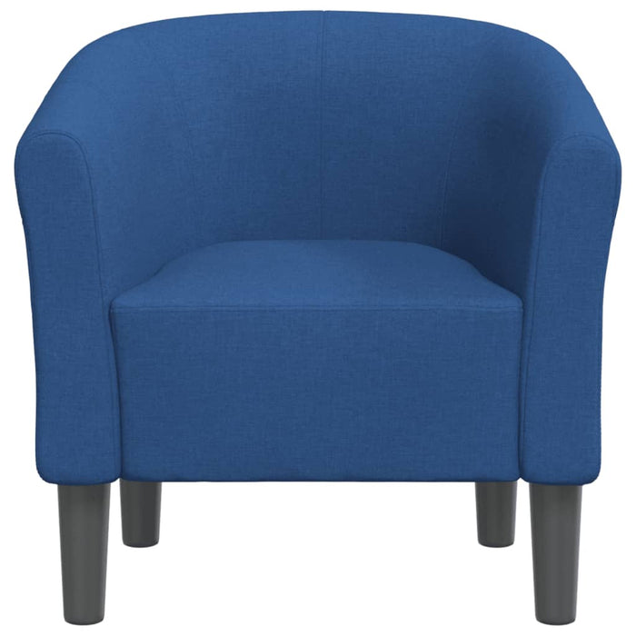 Fotoliu tip cuvă, albastru, material textil - WALTI WALTI