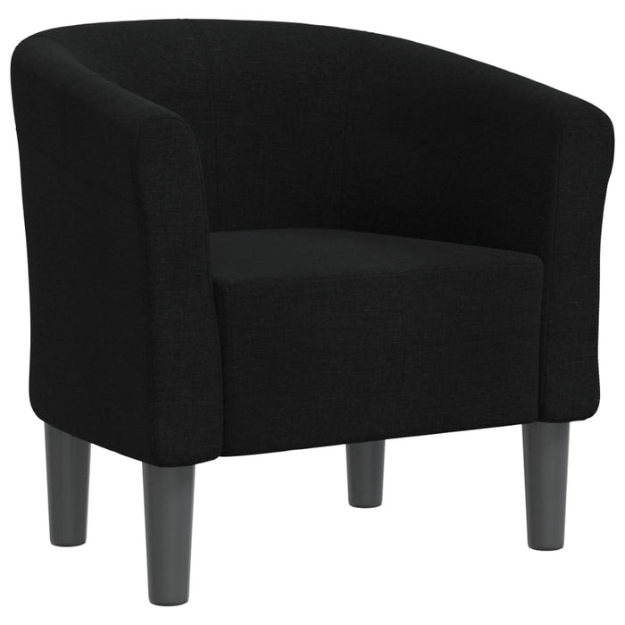 Fotoliu tip cuvă, negru, material textil - WALTI WALTI