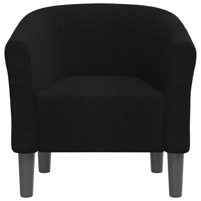 Fotoliu tip cuvă, negru, material textil - WALTI WALTI