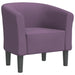 Fotoliu tip cuvă, violet, material textil - WALTI WALTI