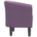 Fotoliu tip cuvă, violet, material textil - WALTI WALTI