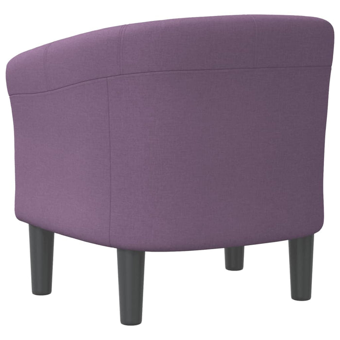 Fotoliu tip cuvă, violet, material textil - WALTI WALTI