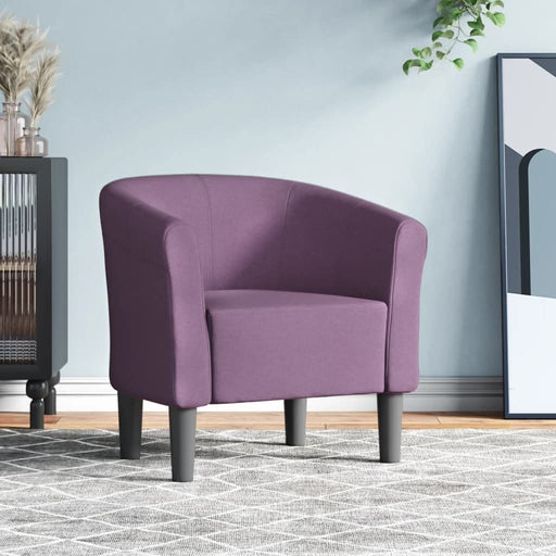 Fotoliu tip cuvă, violet, material textil - WALTI WALTI