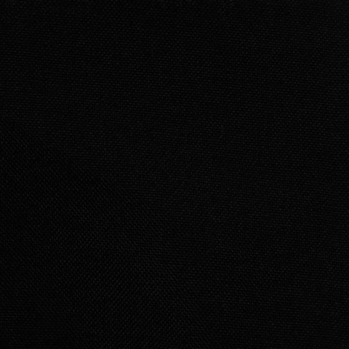Fotoliu tip cuvă cu taburet, negru, material textil - WALTI WALTI