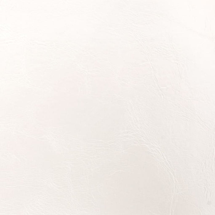 Fotoliu tip cuvă cu taburet, alb, piele ecologică WALTI