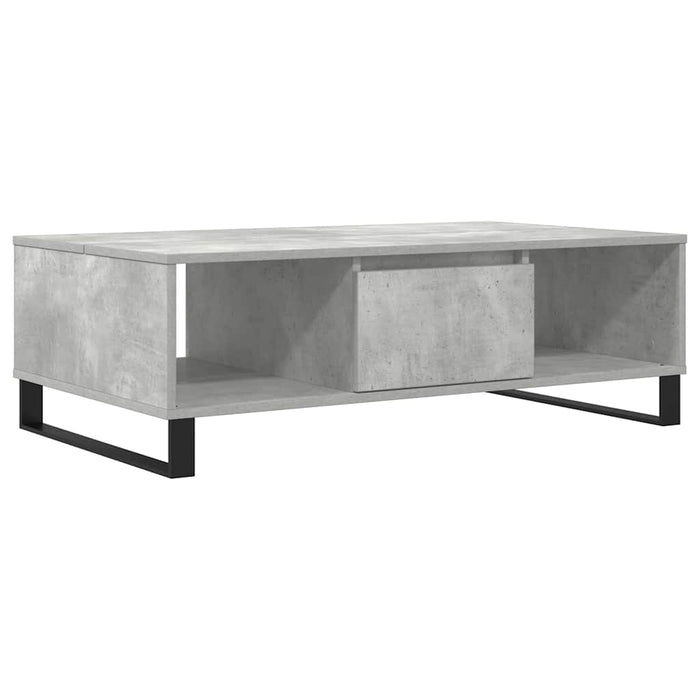 Masă de cafea, gri beton, 104x60x35 cm, lemn compozit - WALTI WALTI