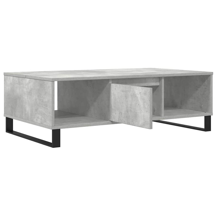 Masă de cafea, gri beton, 104x60x35 cm, lemn compozit - WALTI WALTI
