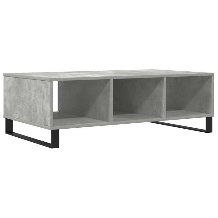 Masă de cafea, gri beton, 104x60x35 cm, lemn compozit - WALTI WALTI