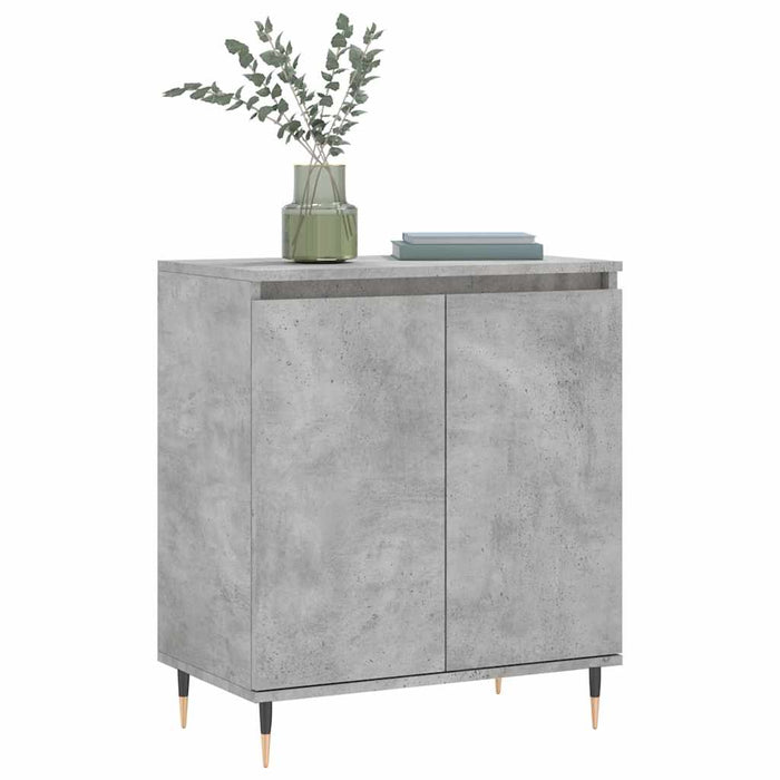 Servantă, gri beton, 60x35x70 cm, lemn prelucrat - WALTI WALTI