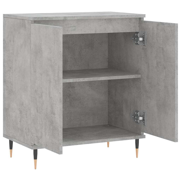 Servantă, gri beton, 60x35x70 cm, lemn prelucrat - WALTI WALTI