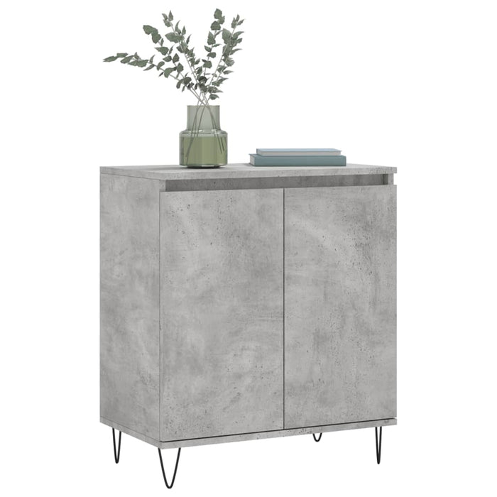Servantă, gri beton, 60x35x70 cm, lemn prelucrat - WALTI WALTI