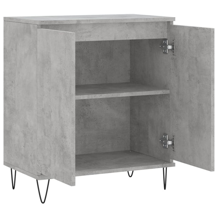 Servantă, gri beton, 60x35x70 cm, lemn prelucrat - WALTI WALTI