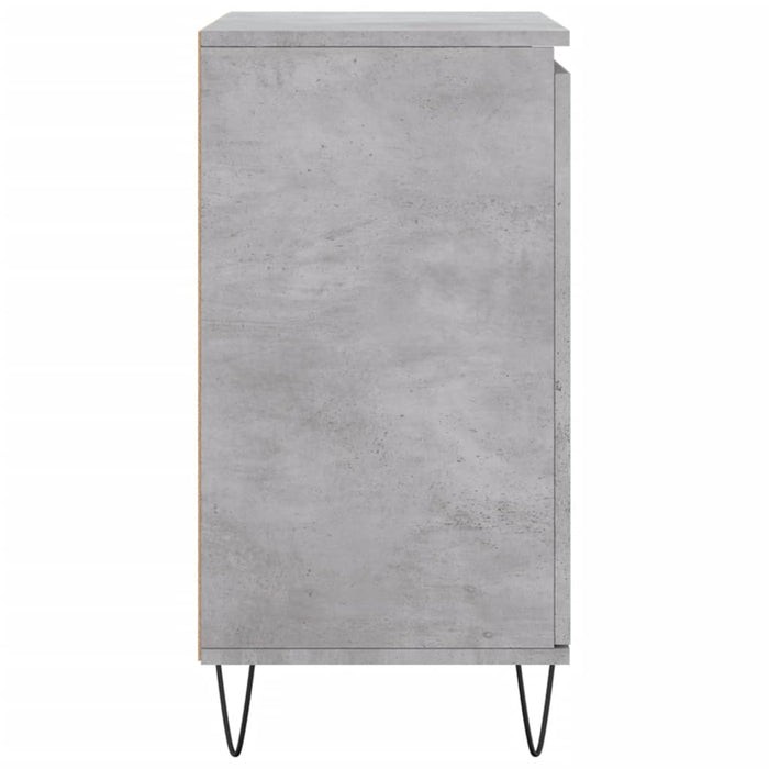 Servantă, gri beton, 60x35x70 cm, lemn prelucrat - WALTI WALTI