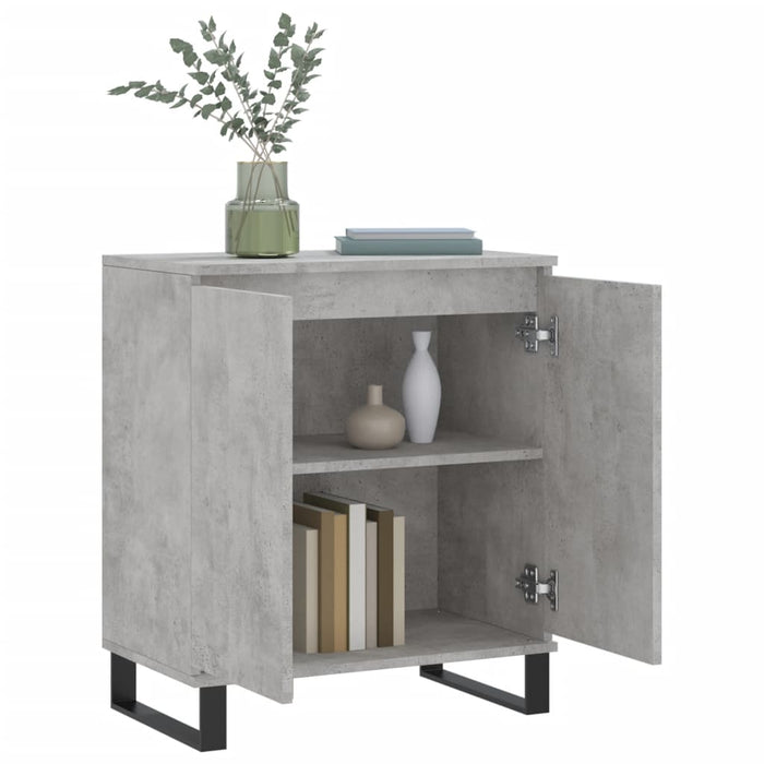 Servantă, gri beton, 60x35x70 cm, lemn prelucrat - WALTI WALTI