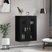 Dulap cu montaj pe perete, negru, 69,5x34x90 cm - WALTI WALTI
