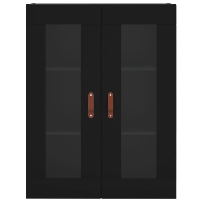 Dulap cu montaj pe perete, negru, 69,5x34x90 cm - WALTI WALTI