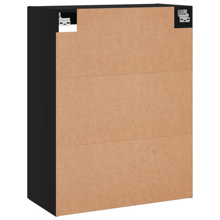 Dulap cu montaj pe perete, negru, 69,5x34x90 cm - WALTI WALTI