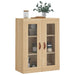 Dulap TV montat pe perete, stejar sonoma, 69,5x34x90 cm - WALTI WALTI