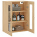 Dulap TV montat pe perete, stejar sonoma, 69,5x34x90 cm - WALTI WALTI