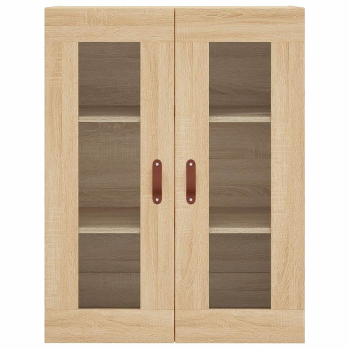 Dulap TV montat pe perete, stejar sonoma, 69,5x34x90 cm - WALTI WALTI