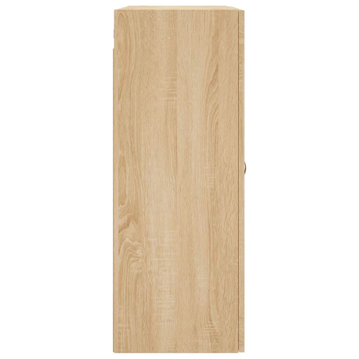 Dulap TV montat pe perete, stejar sonoma, 69,5x34x90 cm - WALTI WALTI