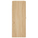 Dulap TV montat pe perete, stejar sonoma, 69,5x34x90 cm - WALTI WALTI
