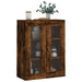 Dulap montat pe perete, stejar fumuriu, 69,5x34x90 cm - WALTI WALTI