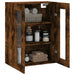 Dulap montat pe perete, stejar fumuriu, 69,5x34x90 cm - WALTI WALTI