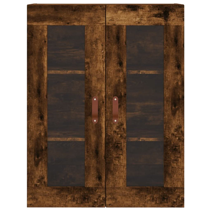 Dulap montat pe perete, stejar fumuriu, 69,5x34x90 cm - WALTI WALTI