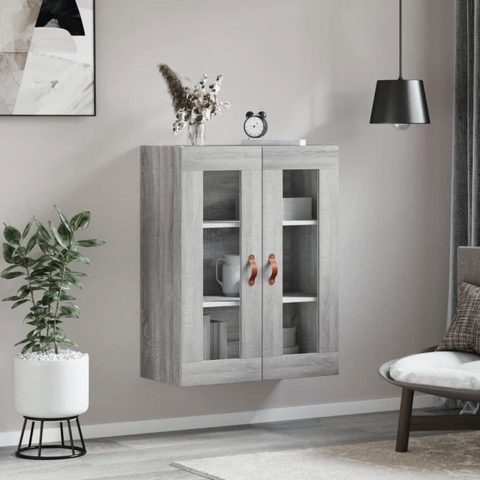 Dulap montat pe perete, gri sonoma, 69,5x34x90 cm - WALTI WALTI