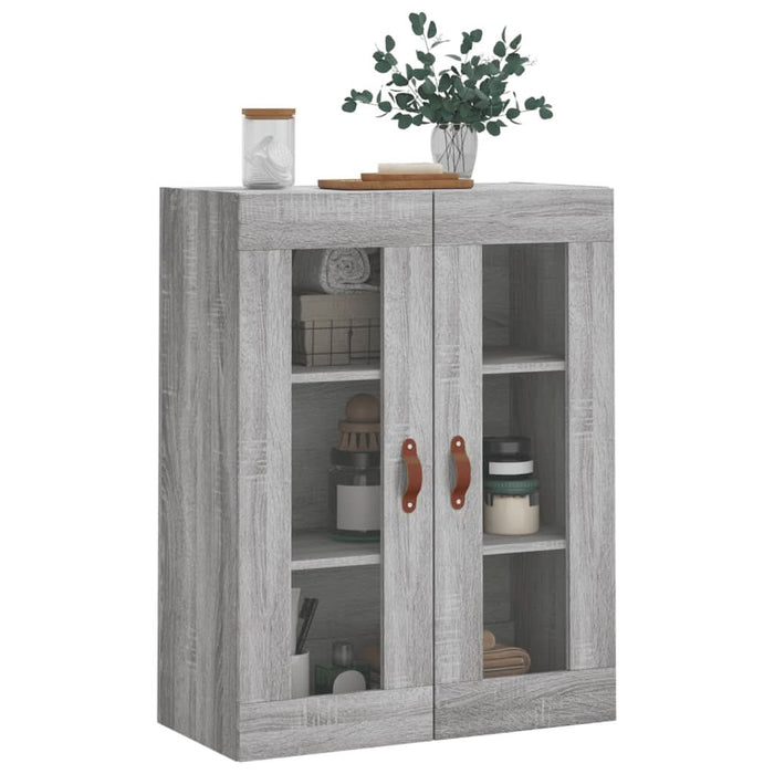 Dulap montat pe perete, gri sonoma, 69,5x34x90 cm - WALTI WALTI